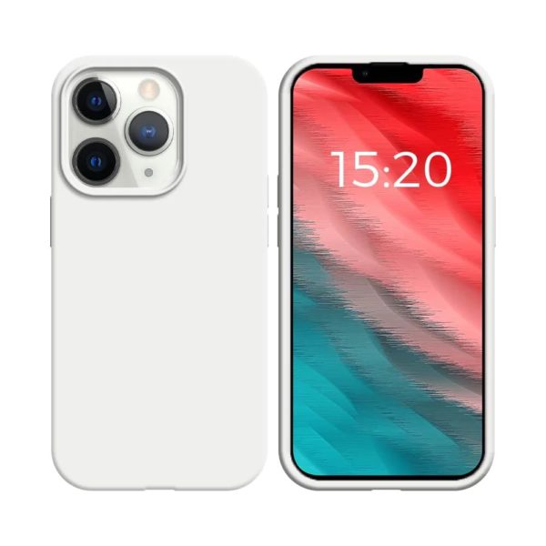 coque silicone iphone 11 pro blanc