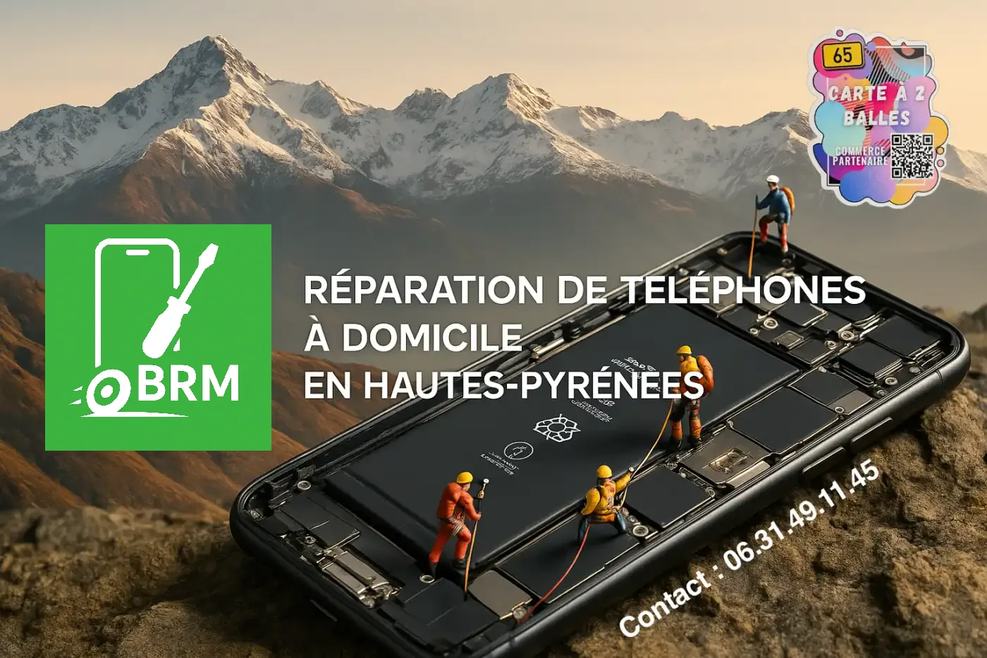 Réparation de téléphones à domicile en hautes pyrénées